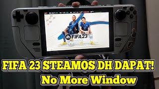 FIFA 23 STEAM DECK STEAM OS Cara Setup amp Main FIFA 23 Dalam Steam Deck OFFLINE [upl. by Enomas747]