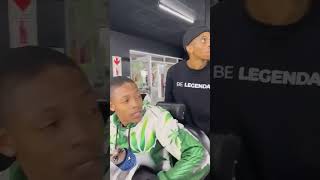 this customer is humble funny barber comedy shortfeed [upl. by Gniliem]