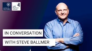 Steve Ballmer Microsoft and my passion for business [upl. by Octavia]