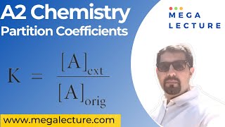 A Level Chemistry  Chemical Equilibria  Lecture 16  Partition Coefficients  9701 [upl. by Carmon]