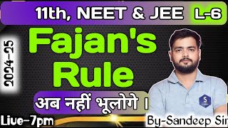 L6  Chap4  Fajans rule  NEET amp JEE [upl. by Norat]