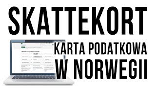 Karta Podatkowa  Skattekort  w Norwegii  Start NO [upl. by Nitsa212]