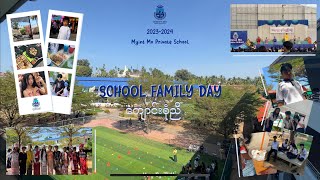 စုံညီ Vlog 💃🏻🕺🏻 school family day [upl. by Nyladnohr]