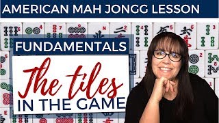 American Mah Jongg Lesson Fundamentals 2 The Tiles mock card [upl. by Robena]