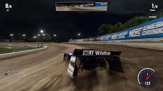 World of Outlaws Dirt Racing Volusia Online ft Rayza [upl. by Nedyaj995]