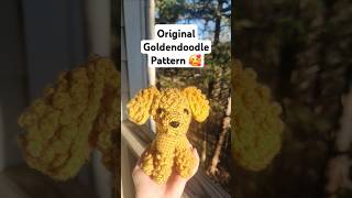 NEW Original Goldendoodle Pattern ❤️❤️❤️ crochet amigurumi goldendoodle shorts [upl. by Aneerak816]