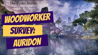 ESO Woodworker Survey Auridon [upl. by Nanaek]