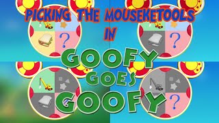 Picking The Mouseketools In Goofy Goes Goofy [upl. by Ardnuhs]