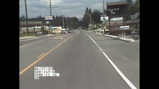 Driving On WA SR169 North In 1985 Enumclaw Maple Valley Renton [upl. by Clemmie]