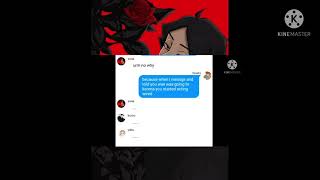 yandere sunayour minesuna x hinatahaiykuu texting story\\ [upl. by Oirretna]