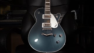 Gretsch G5220 Electromatic Jet BT Single Cut with V Stoptail Jade Grey Metallic [upl. by Ladin302]