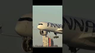 finnair a350 landing [upl. by Nedearb979]