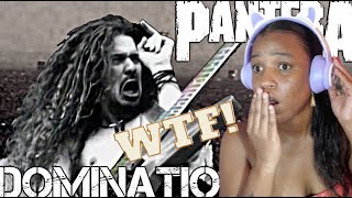 Pantera  Domination Official Live Video  First Time Reaction [upl. by Suoirtemed]