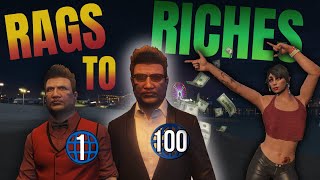 UPDATED 2024 GTA Online RAGS TO RICHES solo EP1 [upl. by Grand]