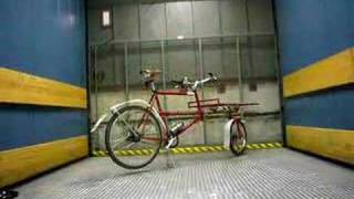 Cargo Bike in Freight Elevator [upl. by Britte]