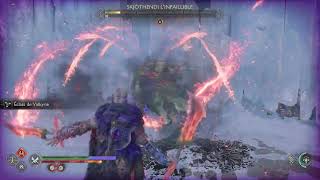 God of War Ragnarök berserker niflheim no damage give me god of war [upl. by Carlynne]