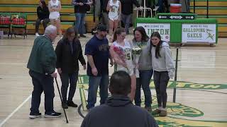 Clinton High School Basketball Varsity Girls Vs Lunenburg 2224 [upl. by Eidoj]