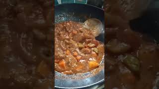 Kalderetang manok na may gata chickenrecipe cookingvideos cookingathome recipe food youtube [upl. by Castor]