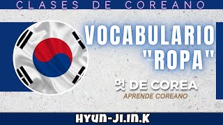 Aprende Coreano  Ropa  Meot de Corea Eng Sub [upl. by Kahlil]