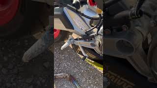 APRILIA RS660 MIVV DELTA RACE Exhaust Sound  Baffle In vs Baffle Out  aprilia rs660 shorts [upl. by Ohcamac]