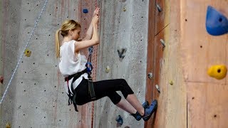 Healthy Living Rock Climbing at Prime Climb in Wallingford [upl. by Ecirtael]