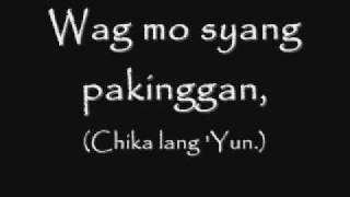 BlanktapeCHika Lang Yon Lyrics [upl. by Aleacim]