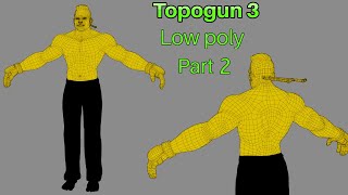 Low Poly Character Tutorial In Topogun 3 And Maya Part 2 [upl. by Tshombe]