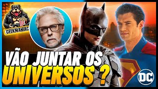 VAZOU  ROBERT PATTINSON SERÁ O BATMAN DO JAMES GUNN  batman dccomics superman [upl. by Flyn]