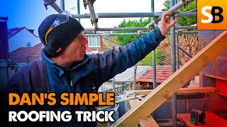 Unbelievably Simple Roof Construction Trick [upl. by Nnylrats]