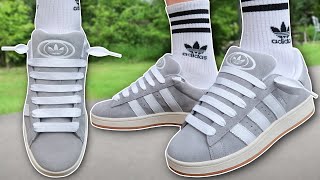 HOW TO LACE ADIDAS CAMPUS 00s BEST WAY [upl. by Elyc]