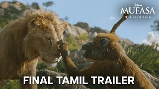 Mufasa The Lion King  Final Tamil Trailer  In Cinemas December 20 [upl. by Maribeth]