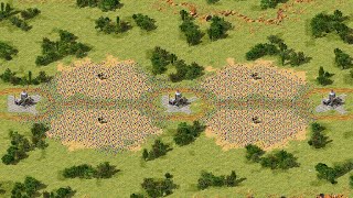 Red alert 2  Extra hard  7 vs 1  terrortial imperative HD map  France  random [upl. by Aicnelev431]