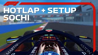 Hotlap Sochi 12380  SETUP  F1 MOBILE RACING [upl. by Pardew]