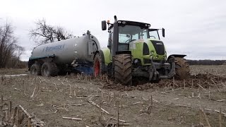 Extremalny wywóz gnojowicy 2017 ROZPOCZĘCIE SEZONU [upl. by Ahsenik547]