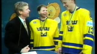 IshockeyVM 19910504 SverigeSovjet SWEURS 21 SVT DEL 4 [upl. by Ahsilyt]