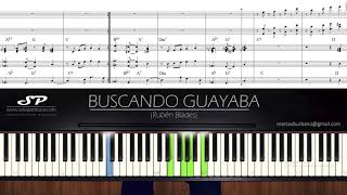 BUSCANDO GUAYABA  PIANO TUTORIAL [upl. by Aicilaana]