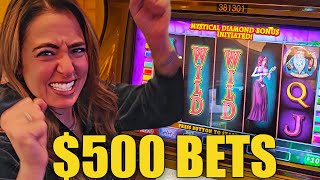 500 SPINS After MASSIVE JACKPOTS Were WON [upl. by Arvo840]