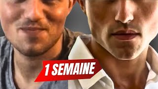 COMMENT avoir la MÂCHOIRE CARRÉE en 1 SEMAINE  😱 [upl. by Munroe262]