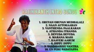 RAJINIKANTH INTRO SONGS [upl. by Oniliuqnart974]