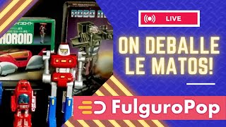 Fulgurolive  On débarrasse la ferraille  jouets vintages [upl. by Annocahs]