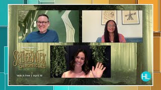 Watch the cast of ‘The Spiderwick Chronicles’ chat all about the magical new series [upl. by Dihgirb]