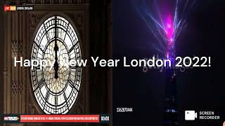 London Shard Countdown NYE 2022 [upl. by Eri]