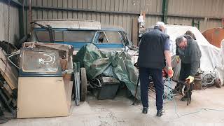 1968 bedford ca dormoblie barn find [upl. by Sadie]