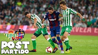 ANALIZAMOS el REAL BETIS 03 LEVANTE  Jornada 1  Temp 1819 [upl. by Lonne88]