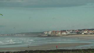 WIMEREUX POINTE AUX OIES  PHOQUE KITE SURF [upl. by Llertram]