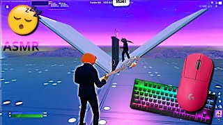 Chill ASMR🤩 1v1 BUILD FIGHT🏆Satisfying Fortnite Keyboard Sounds [upl. by Eziechiele]