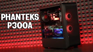 Phanteks P300A  amazing airflow for 59 [upl. by Akinert]