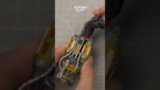 Making Astro Juggernaut and Gun with Polymer Clay shorts [upl. by Nottnerb]