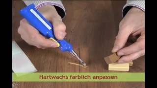 picobello  ReparaturSets für Holzoberflächen  DIY Kratzer im Laminat reparieren [upl. by Crescin903]