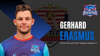 Gerhard Erasmus explosive inning  American vs Afghans  American Premier League Season 2 [upl. by Akel]